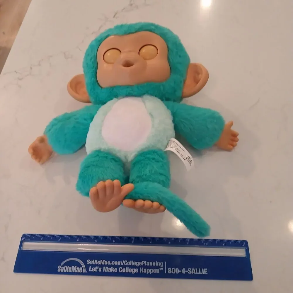 WowWee Fingerlings Plush Monkey Stuffed Animal - Tested - Works!